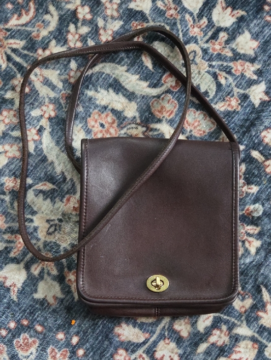 Coach Handbags - Coach Compact Pouch Brown Small 9620 Bag